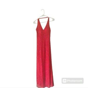 Mark and John by Gopal vintage silk beaded gown